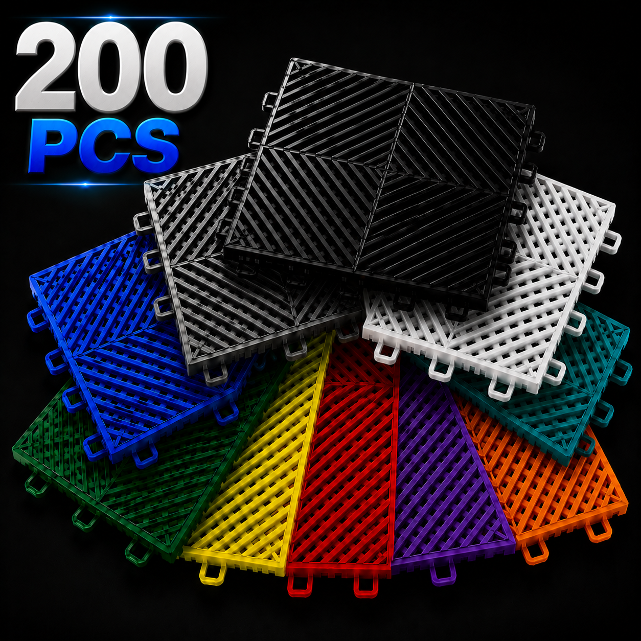 Workshop & Commercial Pack (200 Tiles | 32m²) 💰 Best Value